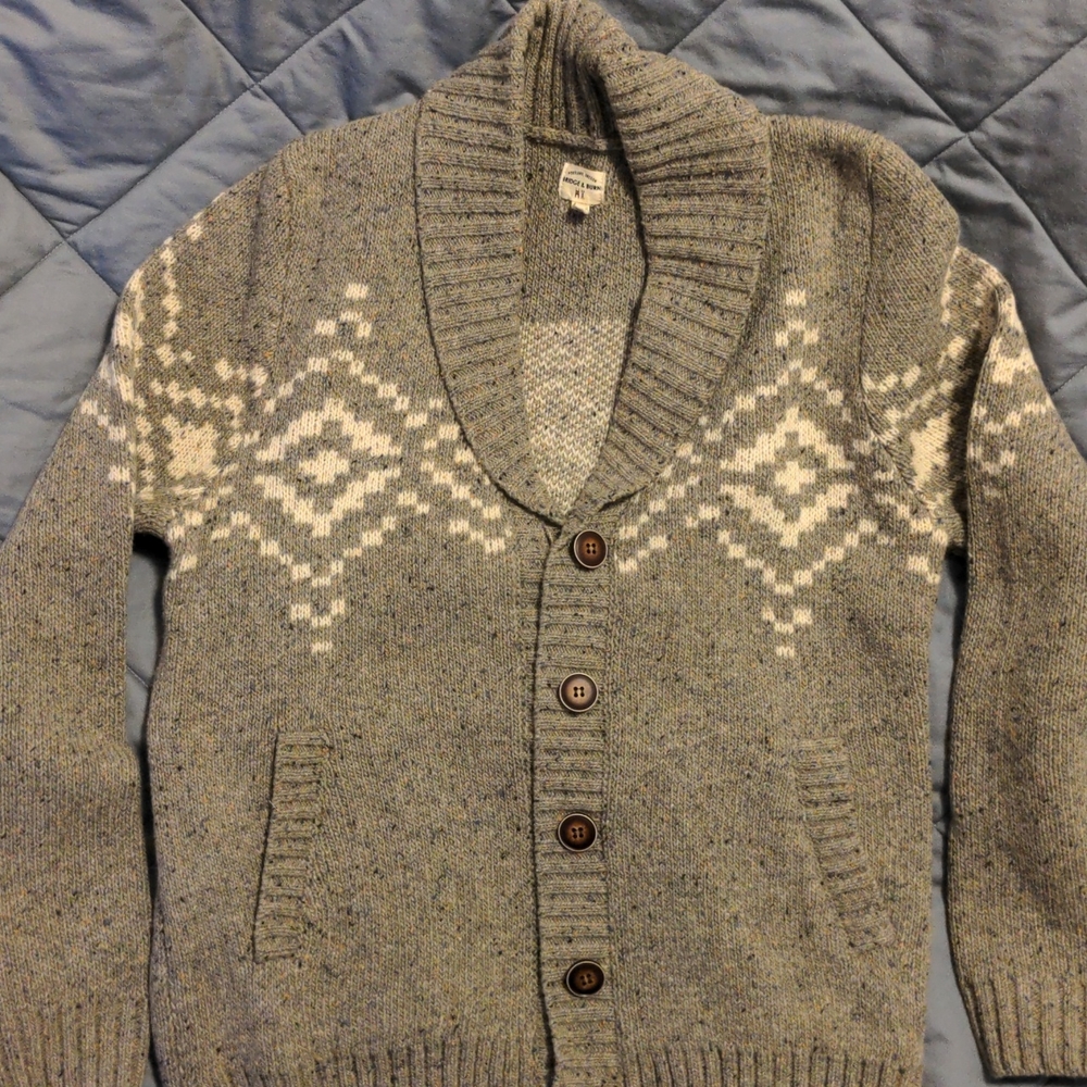 Like new Bridge & Burn shawl collar cardigan